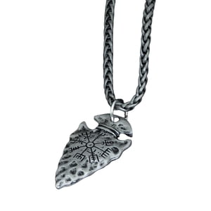 Ioensy - Colgante Collar Brújula Símbolo Cadena Joyería Para Amigos Hombres