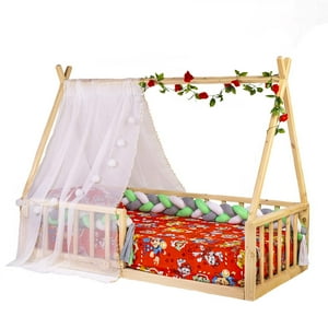 Mpa Decohogar - Cama Para Niños, Base Cama Tipi Bv Para Niños - 1 Plaza