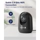 thumbnail image 3 of Cámara de seguridad MUBVIEW PK320B-D 2K 355° Pan Tilt 24/7, 3 of 9