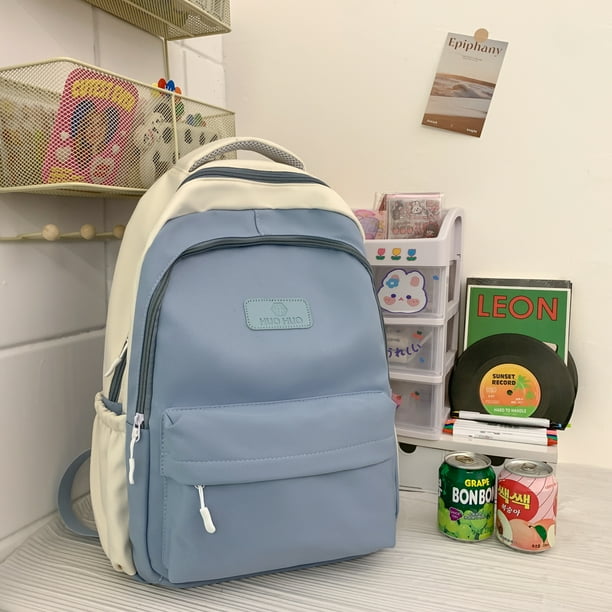 Get Ready for School with our Spacious Women's Korean Version Backpack - Perfect for High School, College, and Middle School Students!