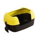 thumbnail image 2 of Caja De Arena Para Mascotas Con Parte Superior Abierta Y Lados Altos Para Gatos Peque?os Y Grandes, De Color Amarillo Y Negro, 2 of 5