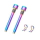 thumbnail image 5 of 2 Piezas De Tornillos De Freno De Disco De Bicicleta Tornillos De Palanca De Freno Tornillo De Abrazadera De Freno De Rosca M4 Multicolor, 5 of 5