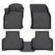 thumbnail image 1 of Alfombrillas Binmotor VW Taos 2022‑2026 Negro TPE, 1 of 8