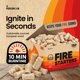 thumbnail image 4 of Encendedores de fuego Moscow-Mix 150 piezas naturales e impermeables, 4 of 7