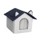thumbnail image 5 of Caseta para gatos portátil, impermeable, resistente al viento, plegable, con aislamiento y papel de aluminio para mascotas pequeñas, ideal para jardín, 5 of 5