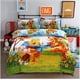 thumbnail image 1 of Winnie The Pooh And Friends Printed Quilt Duvet Cover Set Soft Bedspread Bedding3-Piece Bedding Set, 1 of 5