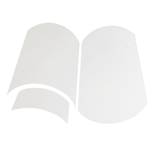 3pcs Taza De Café Bolsa De Almacenamiento Plantilla De Acolchado Regla De Corte De Retazos DIY M