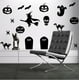 thumbnail image 2 of Decomural Tombstone Skull Witch Halloween Set WS-33220, 2 of 2