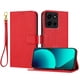 thumbnail image 1 of Funda Cartera para Motorola Moto G 5G 2025 Tarjetero Soporte Magnético y Correa Rojo, 1 of 5