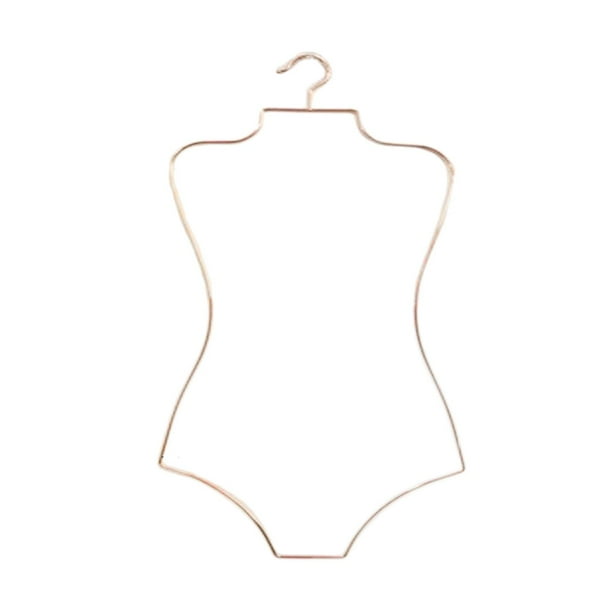 Percha Para Traje De Baño Con Forma De Cuerpo Para Niños, Soporte Para Vestido, Perchero Unisex
