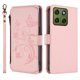 thumbnail image 2 of Funda Cartera Mariposa para [Motorola Edge 70 5G] con Soporte y Cremallera Rosa, 2 of 6