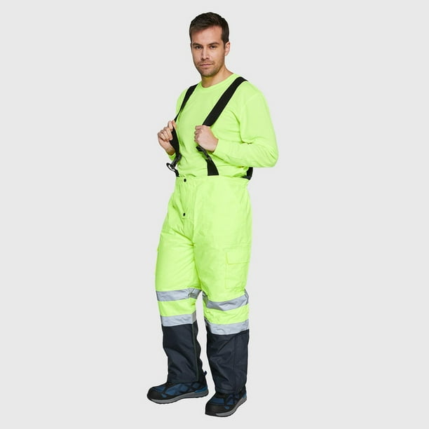 Jardinera Impermeable Alta Visibilidad amarillo XL