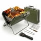 thumbnail image 1 of Parrilla portátil de carbón Flame Box Ranger Plus plegable de acero inoxidable 304, 1 of 8