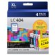 thumbnail image 1 of Juego de cartuchos de tinta Valinkso LC404XL High-Yield para Brother, 1 of 7
