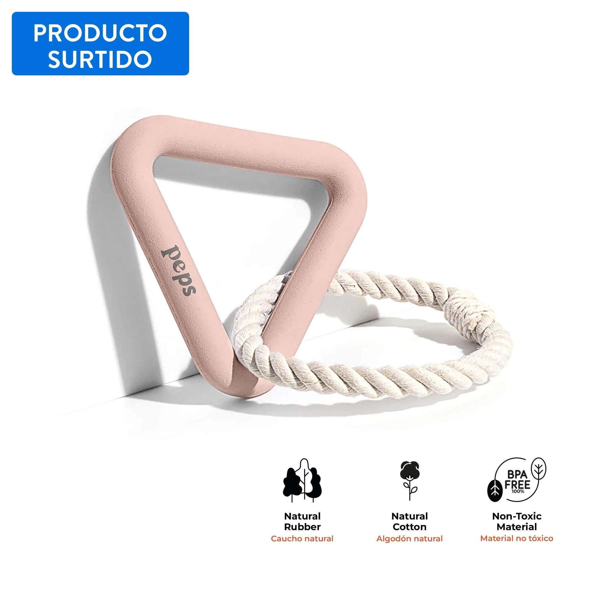 Mordedor Con Cuerda, Producto Surtido 1 Un Peps