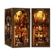 thumbnail image 1 of Rompecabezas 3D de madera para estantería NEXTIPS Book Nook, set de casa en esquina, 1 of 9