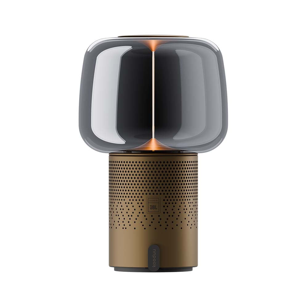 Kooduu - Lámpara Serena Play Con Parlante Jbl Bronze