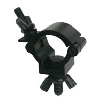 Magideal - Abrazadera Giratoria De Alta Resistencia, Abrazadera, Abrazadera De Luz De Escenario Para Luces, Haz De Cabezal Móvil, Luz De Escenario Led Negro Para 24 A 26 Mm