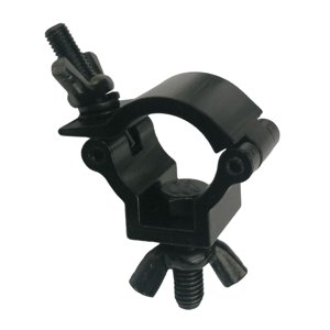 Magideal - Abrazadera Giratoria De Alta Resistencia, Abrazadera, Abrazadera De Luz De Escenario Para Luces, Haz De Cabezal Móvil, Luz De Escenario Led Negro Para 24 A 26 Mm