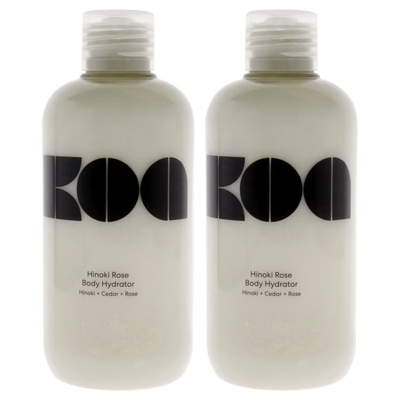 Hidratante corporal KOA Hinoki Rose con aceite de semillas de kukui y macadamia