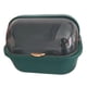 thumbnail image 4 of Soporte Para Secar Platos, Escurridor De Platos Extraíble Con Capucha Para Cucharas De Cocina, Hotel, Verde, 4 of 5