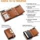 thumbnail image 3 of Cartera Para Hombre Billetera Hombre De Cuero Genuino Con Rfid Bloqueo Carteras Minimalista Plegable Con Ranuras Para Tarjetas, 3 of 6