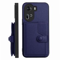 Foxdock Funda Para Oppo Reno 11 Con Bloqueo Rfid - Diseño Elegante Con Cierre De Botón