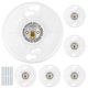 thumbnail image 1 of Portalámparas QWORK E26 blanco 660 W 600 V (paquete de 6), 1 of 8