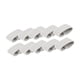 thumbnail image 5 of 10 Piezas De Correas Elásticas Para Cinturón, Soporte De Correa De Nailon Para Mochila, Color Gris, 5 of 5