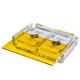 thumbnail image 3 of Porta Barajas Luxe Dominoes Amarillo con 2 Barajas, 3 of 7