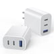 thumbnail image 1 of [Cargador] Paquete de 2 cargadores Articona para iPhone 16 15, 35 W, 1 of 7