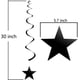 thumbnail image 4 of Decoraciones colgantes de estrellas doradas, plateadas y negras con espirales, estrellas, serpentinas, espirales de aluminio para decoraciones de techo, suministros para fiestas de graduación, decorac, 4 of 6