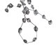 thumbnail image 4 of Cable de plástico para hielo Garland Kurt Adler, transparente, 1,8 m, 4 of 5
