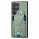 thumbnail image 4 of Funda Resistente para Samsung Galaxy S24 Ultra con Tarjetero y Soporte, Diseño Magnético Verde, 4 of 5