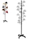 thumbnail image 1 of Soporte para sombreros Montex, independiente, con 14 ganchos, metal negro, 1 of 6