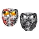 thumbnail image 1 of 2x Gafas De Máscara De Calavera De Motocicleta Gafas De Motocross Negras + Anteojos Cromados, 1 of 5