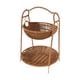 thumbnail image 1 of Soporte Para Cesta De Frutas De Dos Niveles, Tejido A Mano, Para Encimeras De Pan, Frutas Y Postres, 1 of 5