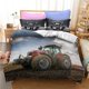 thumbnail image 1 of v1096 Bed Sheets Hot Sale Tractor Duvet Cover Set with Pillowcase Single Double Twin Full Queen King Bedding Set Digital Printing Comforter Cover 3-Piece Bedding Set (1 Duvet Cover + 2 Pillow Shams) B, 1 of 5