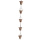 thumbnail image 1 of Cadena De Lluvia De 3,3 Pies Para Exteriores De Villas, Patios, Canalones, Cadenas Colectoras De Agua De Lluvia, Estilo C, 1 of 4