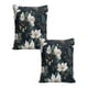 thumbnail image 1 of Set De 2 Fundas De Cojin Floreadas 45x45 Negro, 1 of 4