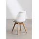 thumbnail image 5 of Comedor Mesa Eames Redonda De Vidrio 80cm Y 4 Sillas Tulip Blancas, 5 of 5