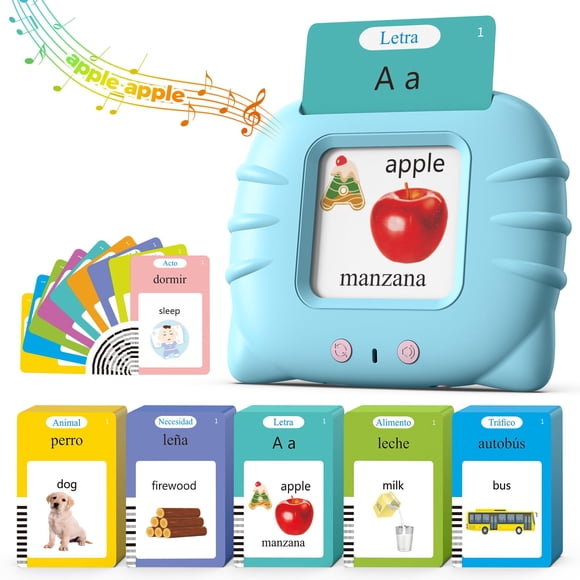 Talking Flash Cards Airbition bilingüe español/inglés