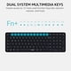 thumbnail image 4 of Teclado y Ratón Rapoo E9310M Inalámbricos Compactos de 99 Teclas, 4 of 9