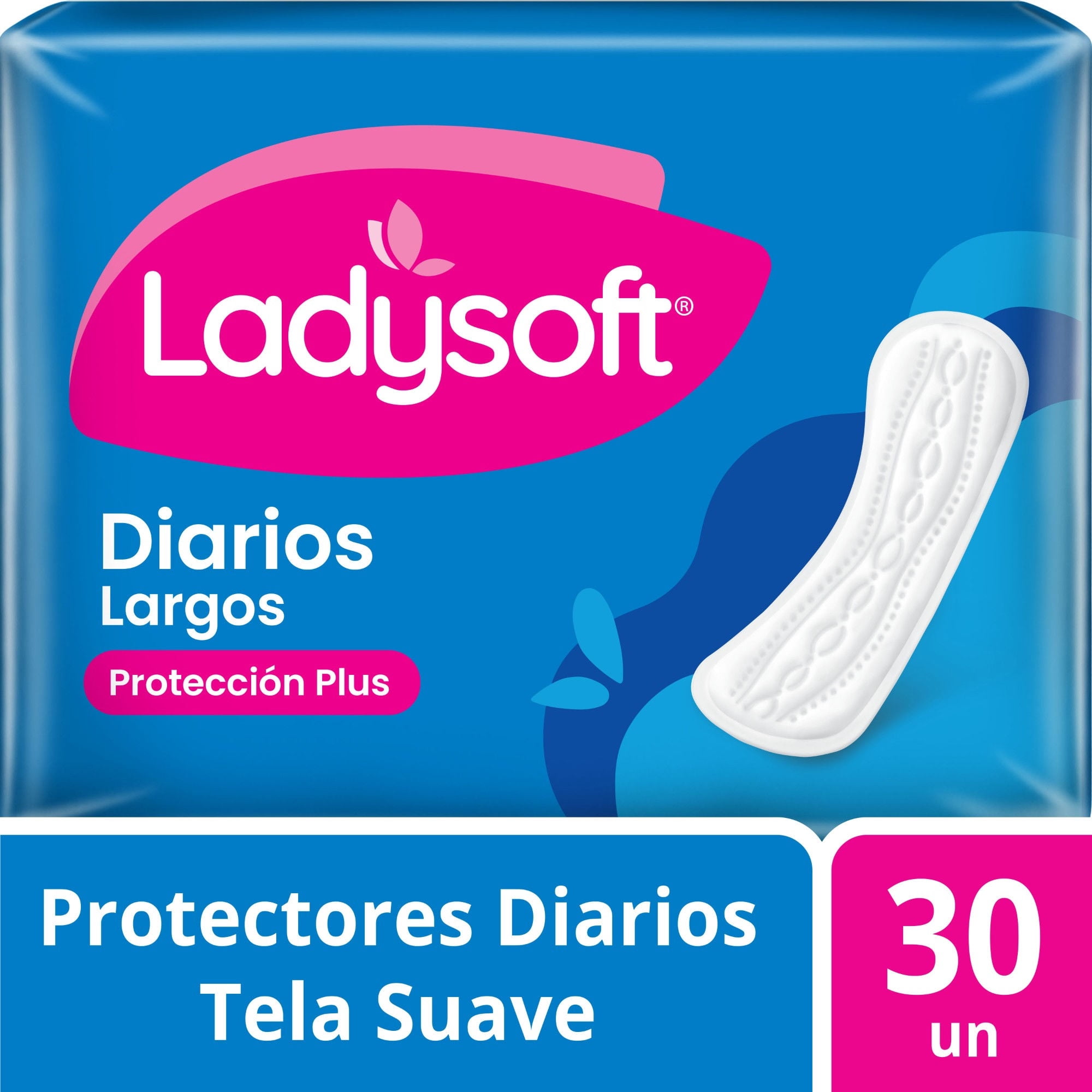 Protector Diario Tela Suave, 30 Un