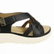 thumbnail image 5 of Sandalia New Walk Anatómica Velcro Negra, 5 of 6