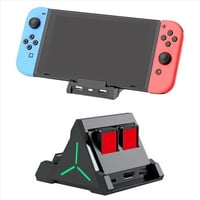 Genérico - Estación De Carga Para Tv Compatible Con Nintendo Switch Con Puertos Hdmi Usb-C Y Base De Carga-Negro