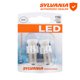 thumbnail image 1 of Lámpara LED Sylvania 1156 Pack 2 6000K 12V Delantera, 1 of 3