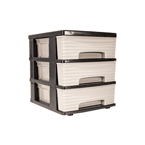 Sanchia - Gavetero Rubin 24X21 Cm 3 Niveles