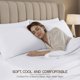 thumbnail image 2 of Juego de Sábanas Utopia Bedding Queen 4 Piezas Microfibra Blanca, 2 of 9
