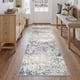 thumbnail image 3 of Alfombra Runner Tpr18 Azul 76 X 244 Cm Resistente A Las Manchas, 3 of 9